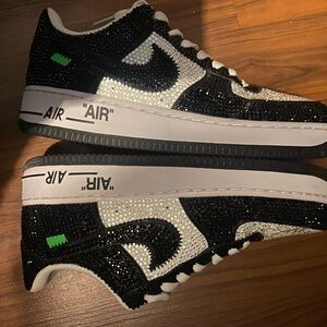 Rhine stone Nike dunks